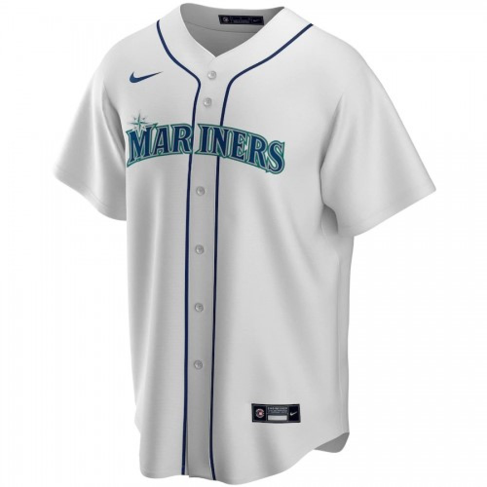 Men's Seattle Mariners White Home 2020 Jersey-Pro Kit Vault | Brand New 26/27 Sports Jerseys